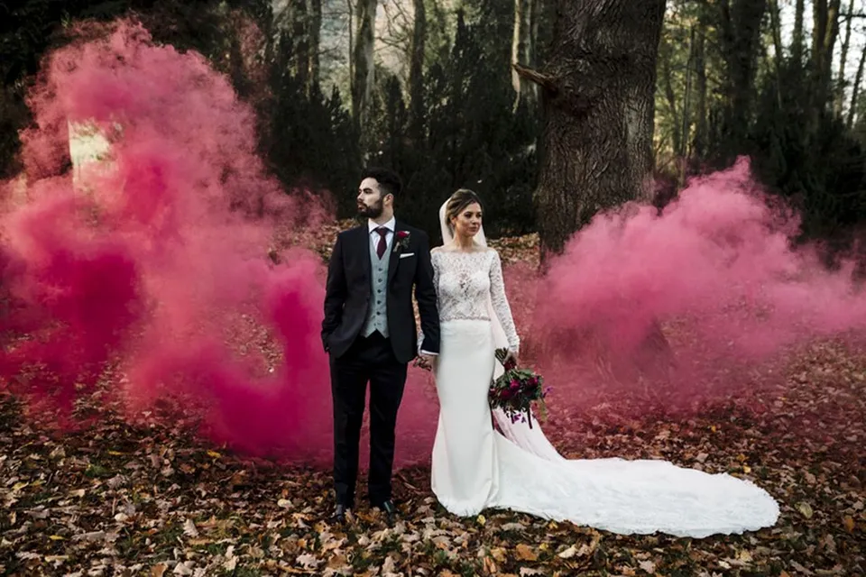 Дым на свадьбу