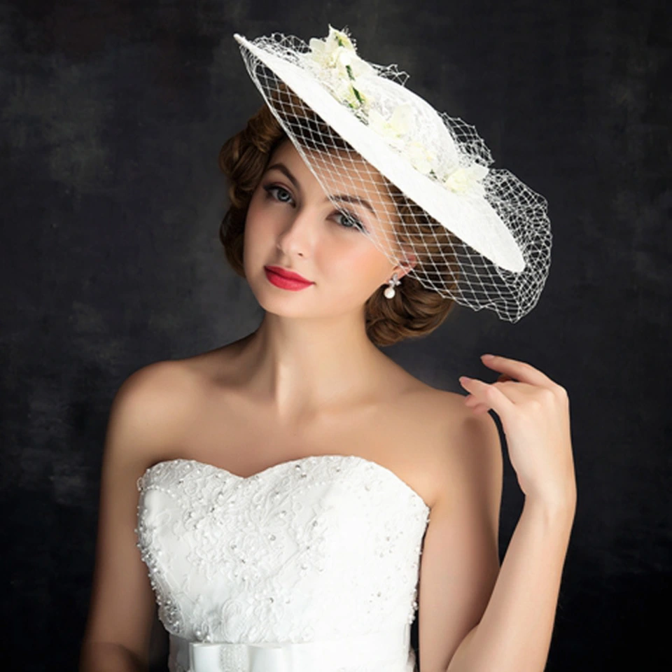 Свадебная шляпа