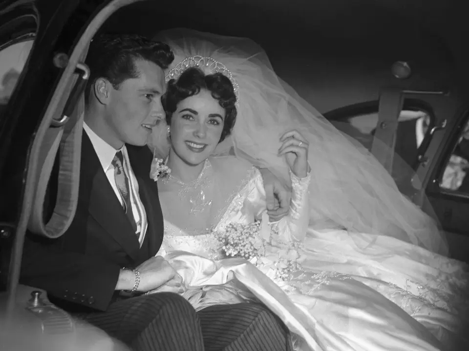 Элизабет тейлор (1950)свадьба