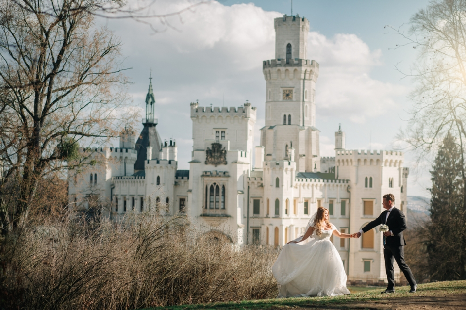 Свадьба в замке глубока над влтавой