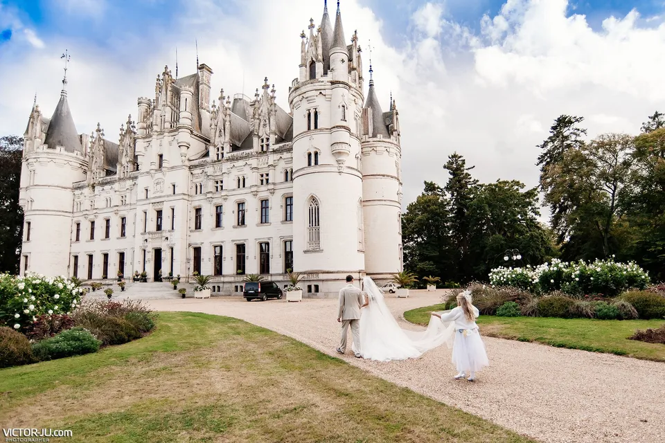 Замок «chateau challain» (франция)