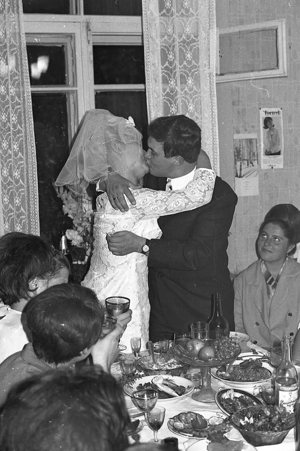 Советское свадебное застолье