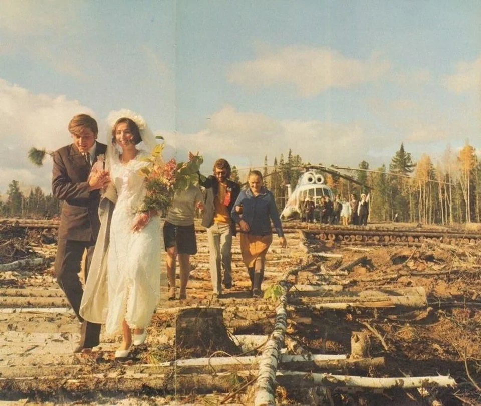 Суровая советская свадьба