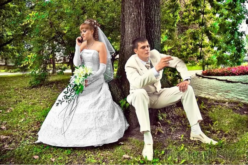 Жених и невеста свадьба