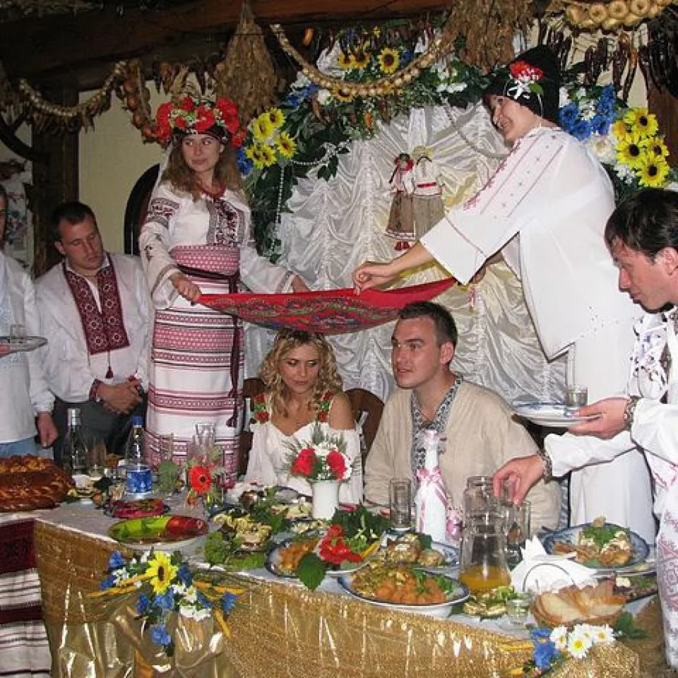 Традиционная украинская свадьба