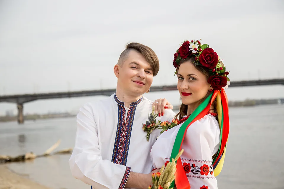 Русско украинская свадьба