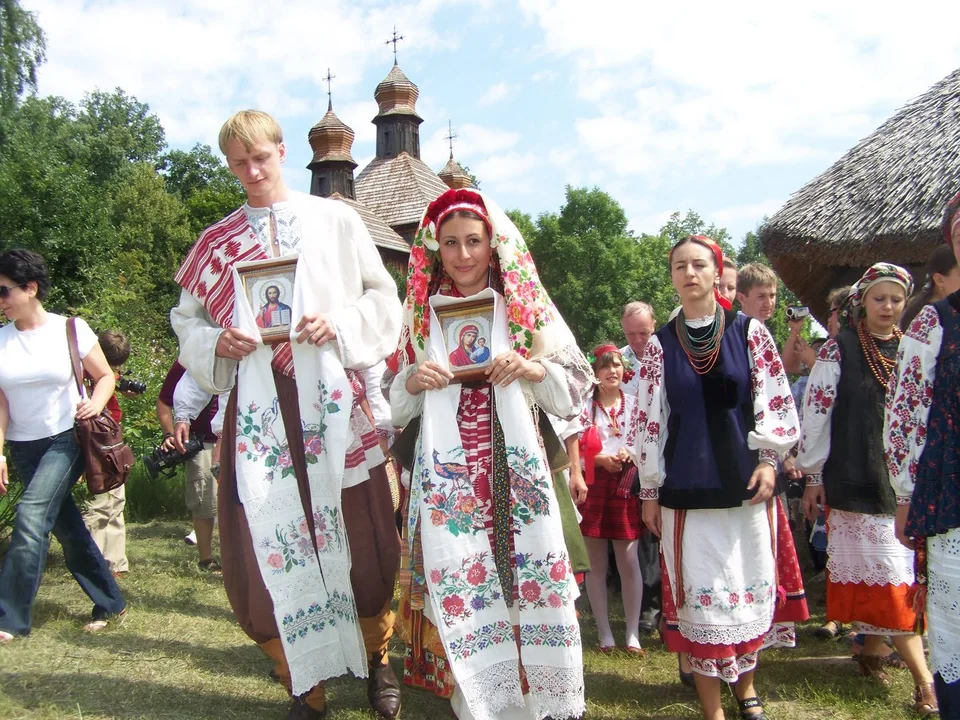 Традиционная украинская одежда на сватовство