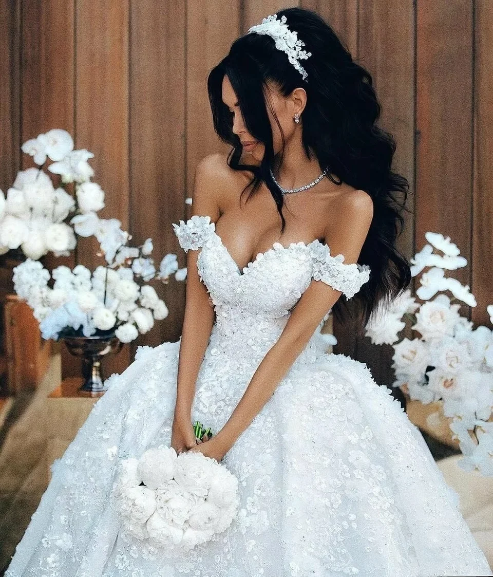 Свадебные платья красивые