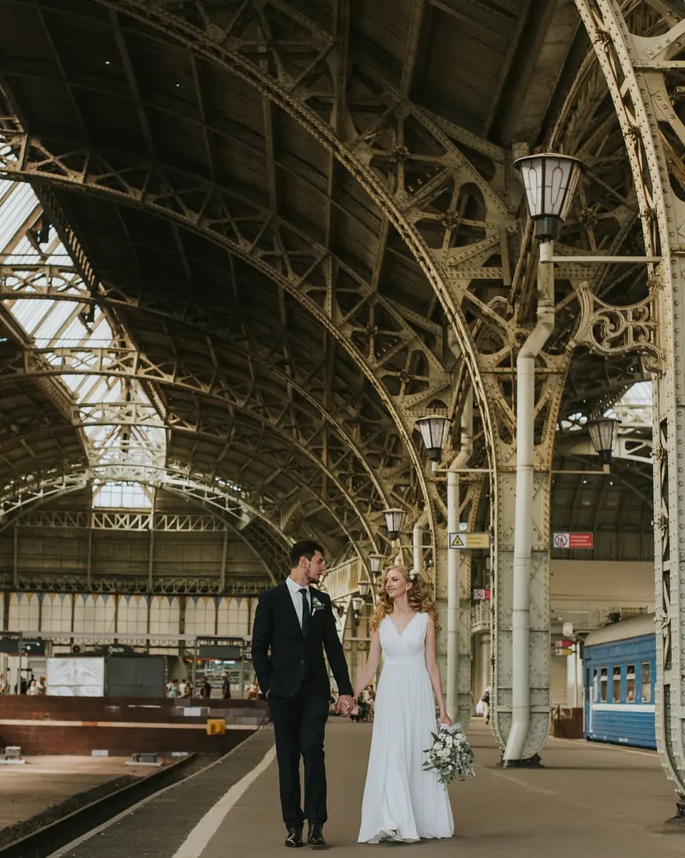Свадьба в метро