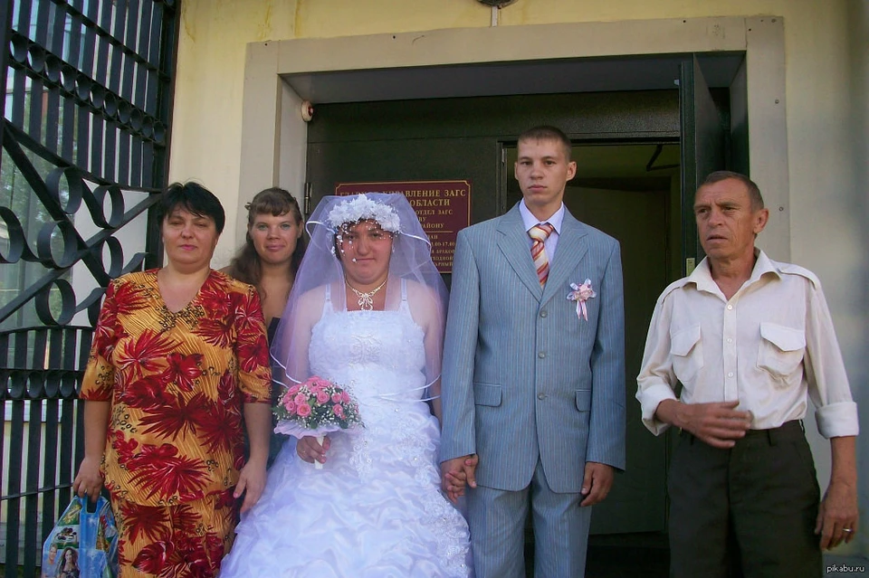 Страшная невеста и жених