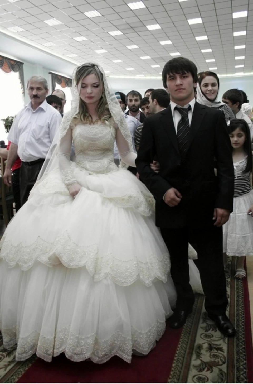 Чеченское свадебное платье