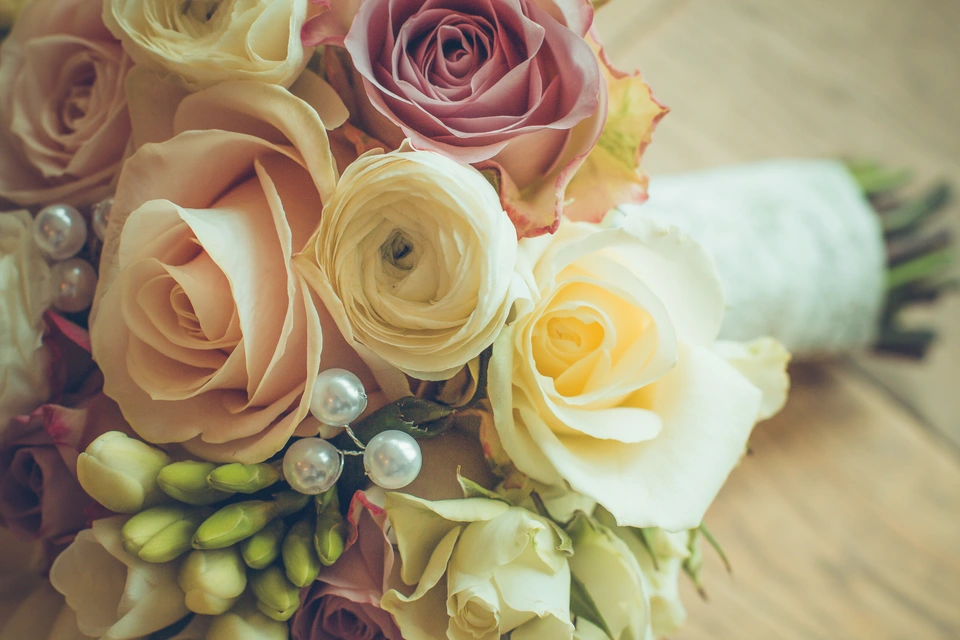 Цветы свадебные букеты