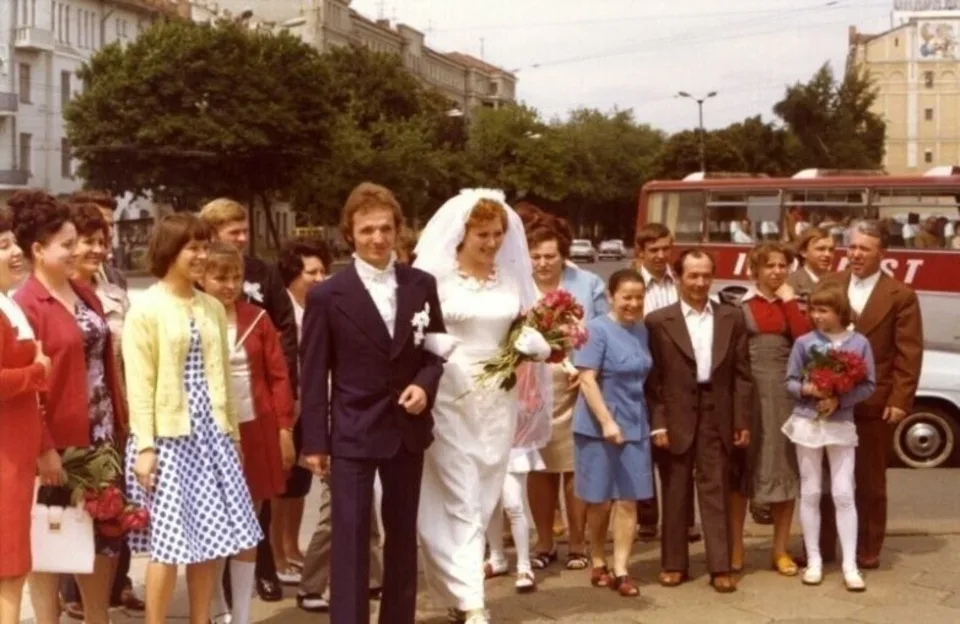 Свадебные платья 80 х годов