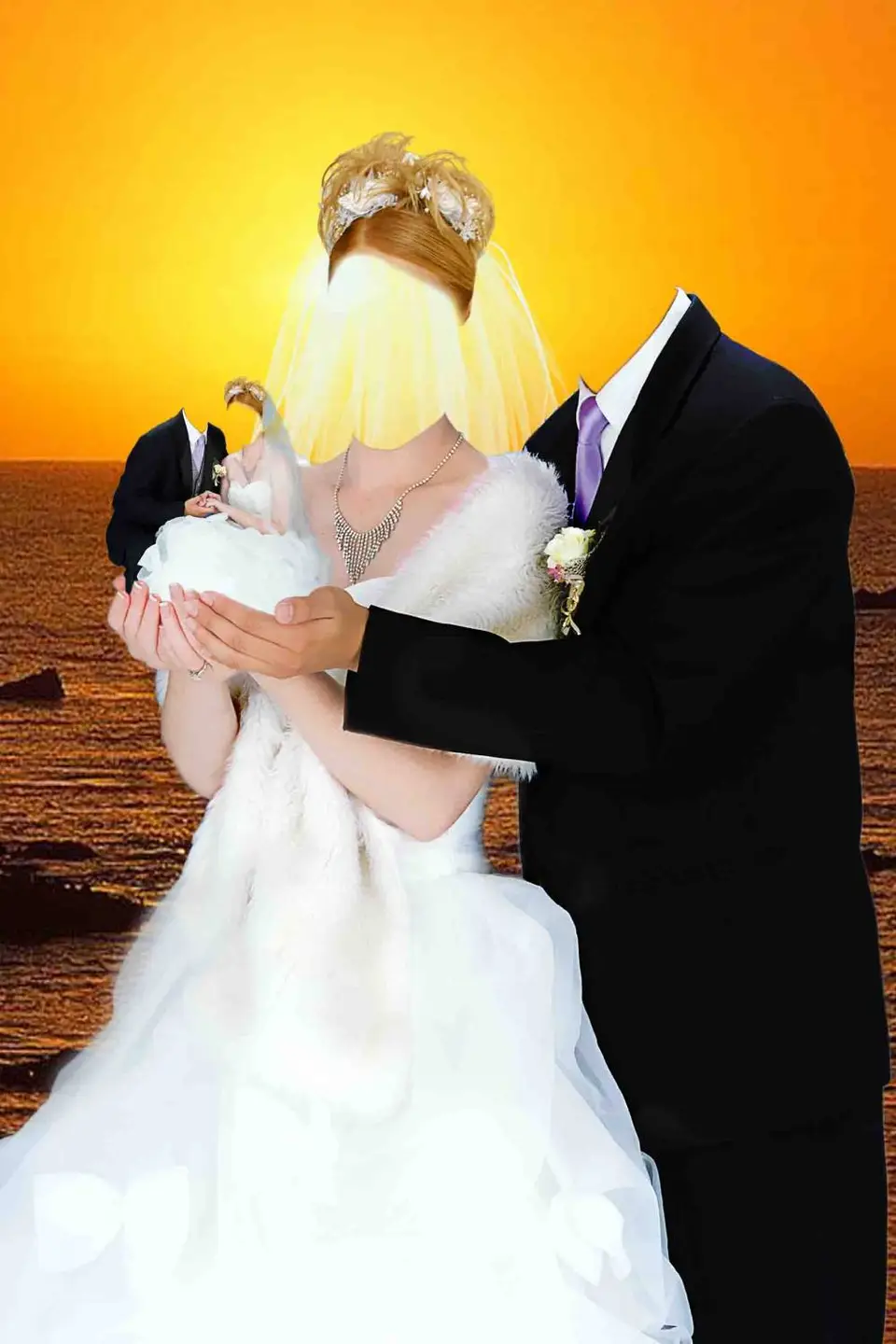 Свадебный фотошоп