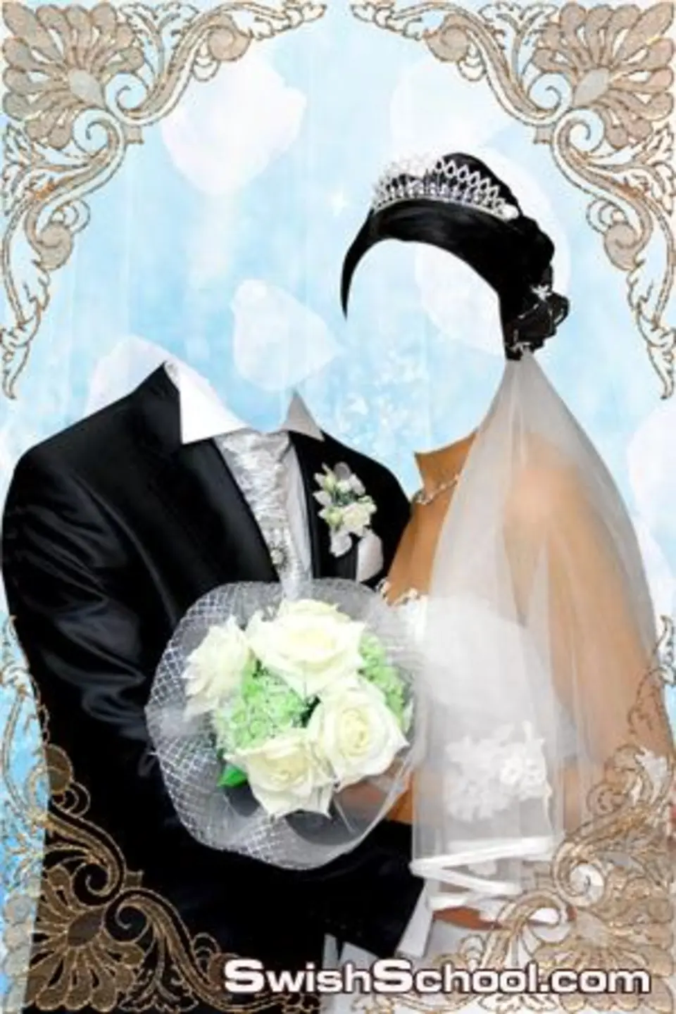 Жених и невеста для фотошопа