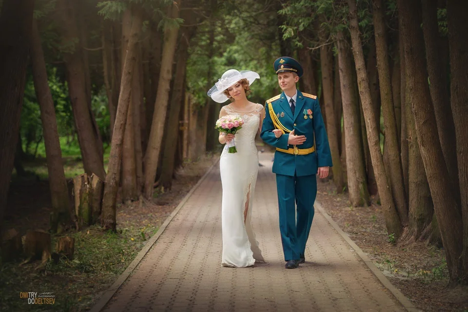 Свадьба в военной форме