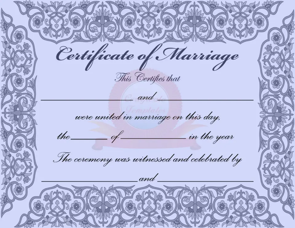 Сертификаты на свадьбу