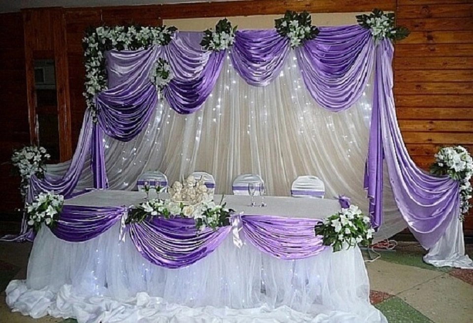 Свадебный зал оформление