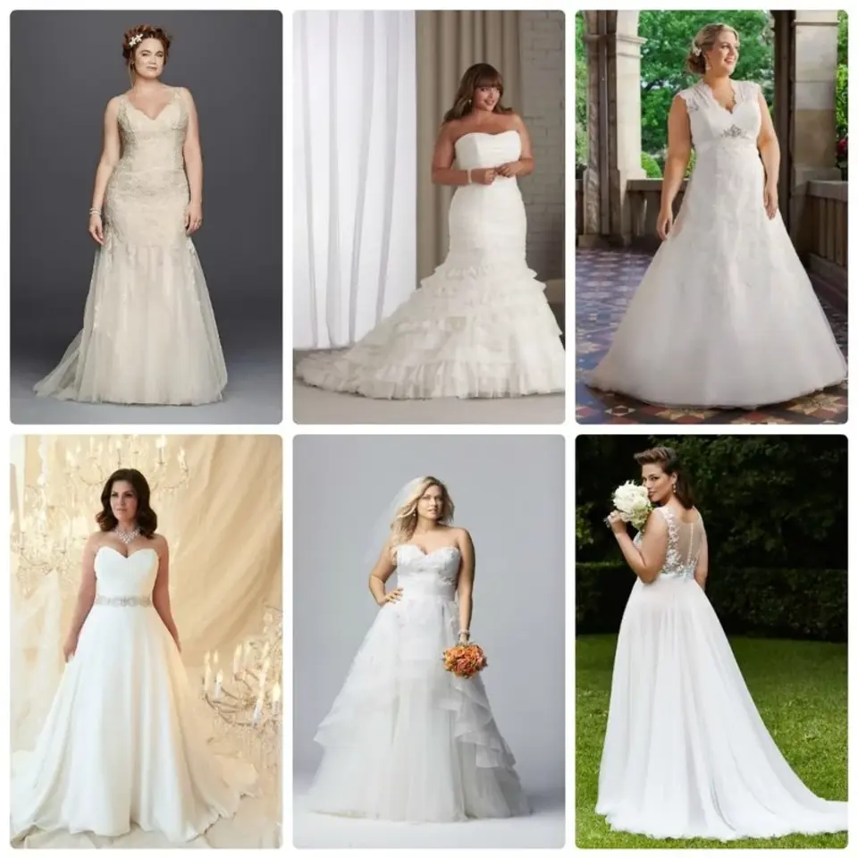 Варианты свадебных платьев