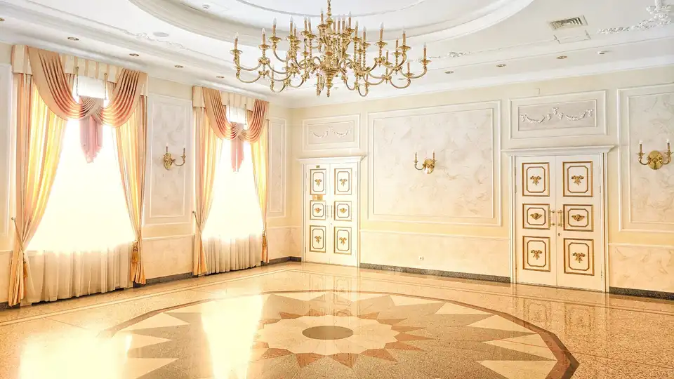 Зал дворца дворец бракосочетания № 1 управления загс москвы