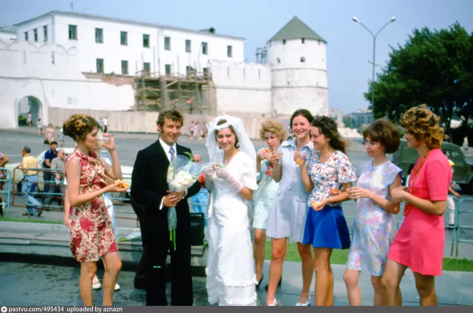 Советские свадебные платья