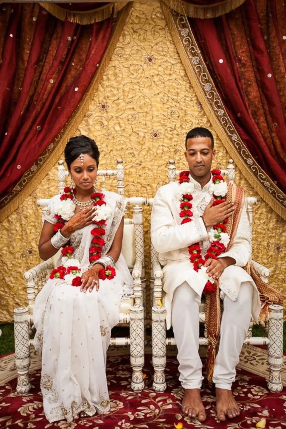 Церемония бракосочетания в индии