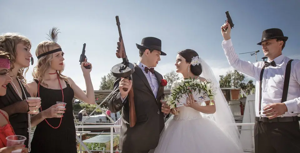 Свадьба в стиле гангстеров чикаго