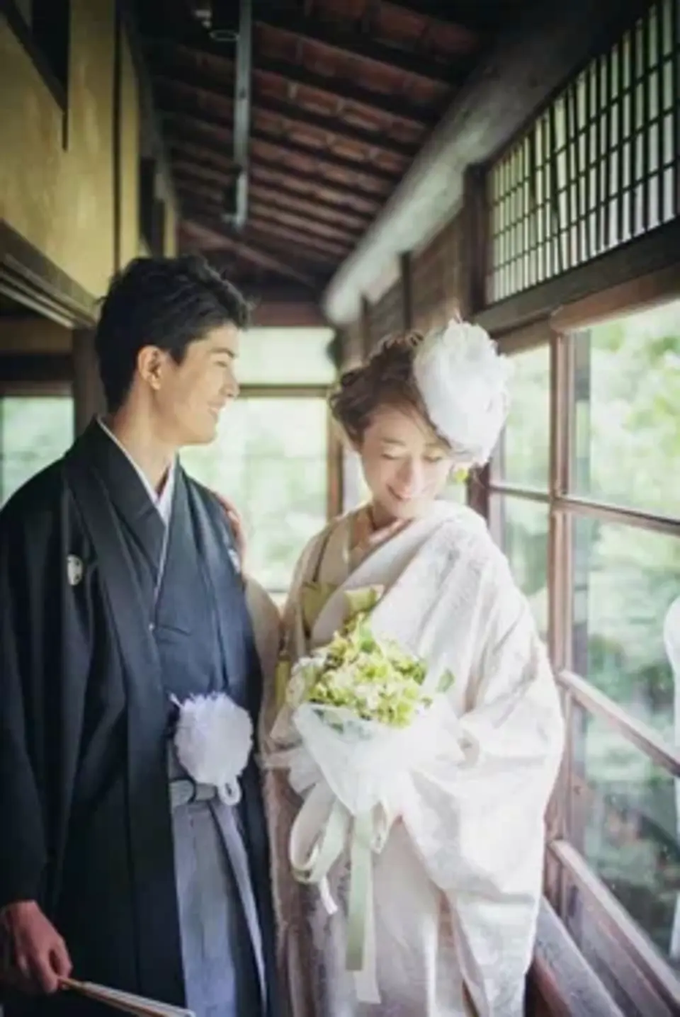 Свадебное платье в японском стиле