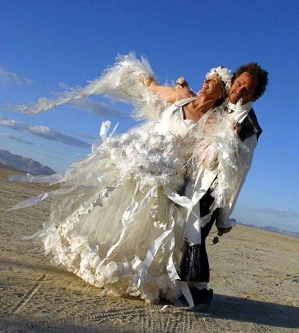 Смешные свадебные платья