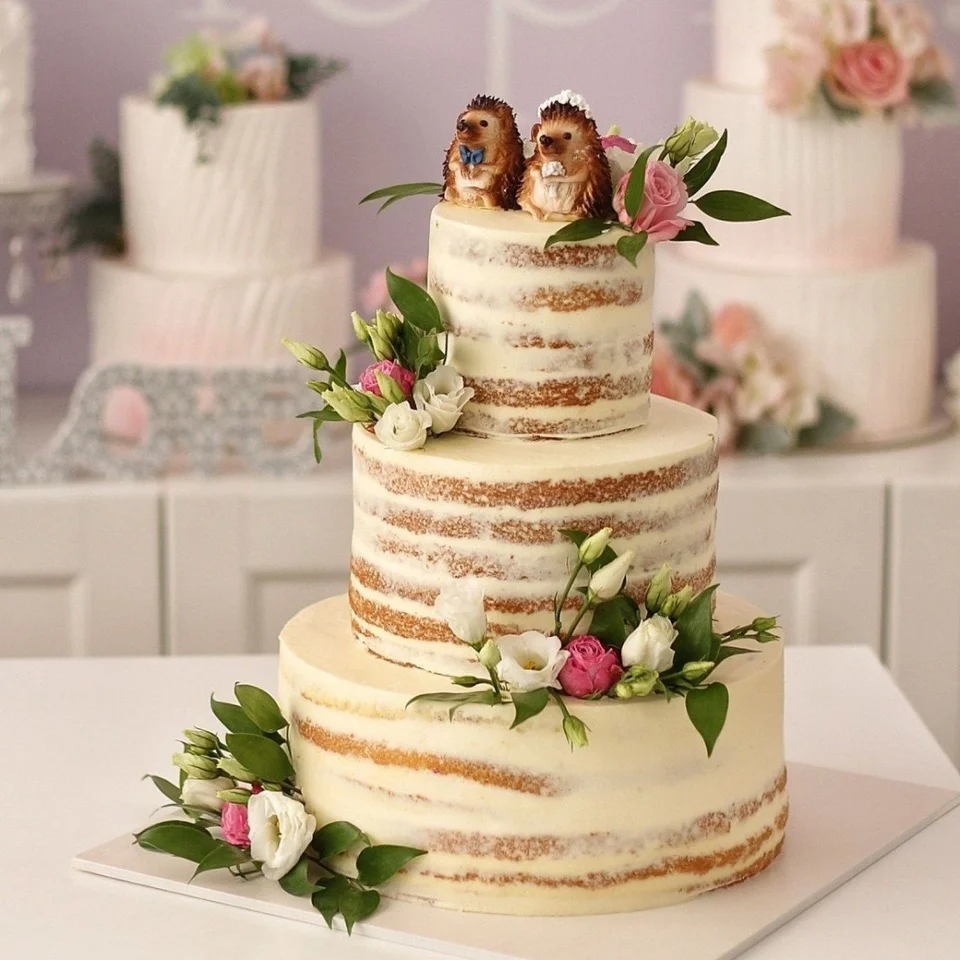 Красивые свадебные торты