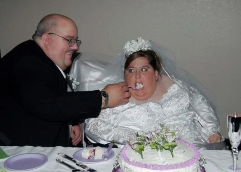 Толстая невеста