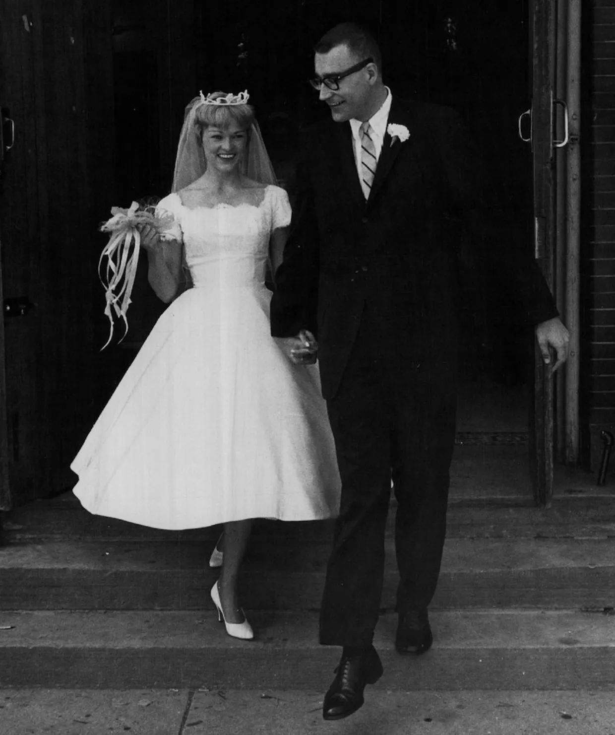 Свадебное платье 1950 года