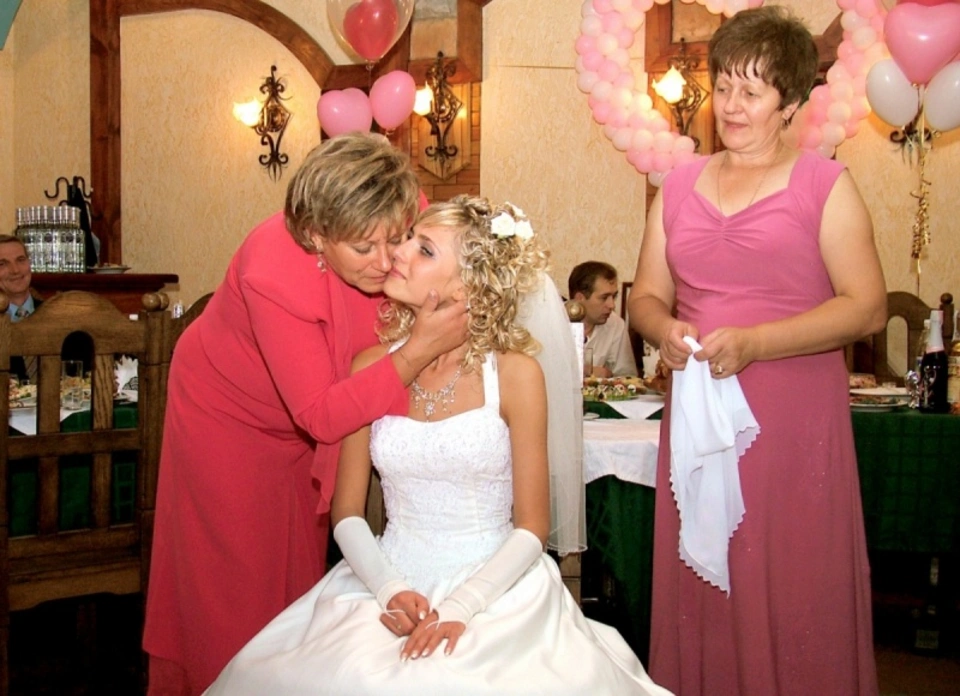 Невеста и теща свадьба