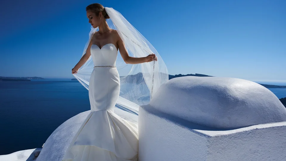 Свадебное платье воздушное