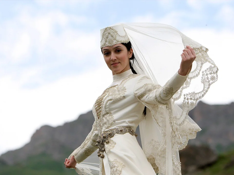Национальный осетинский костюм