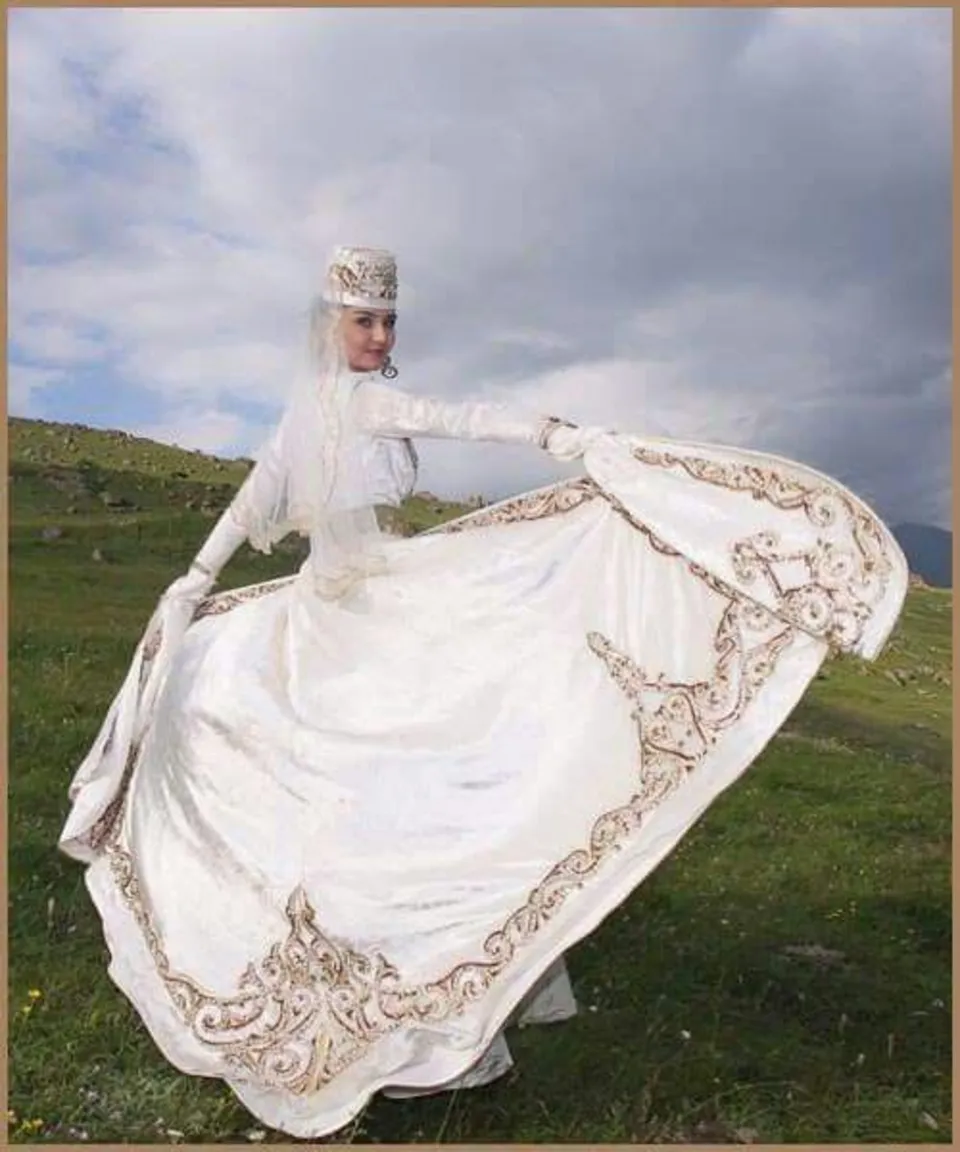 Грузинские свадебные платья