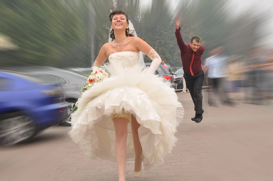 Невеста бежит