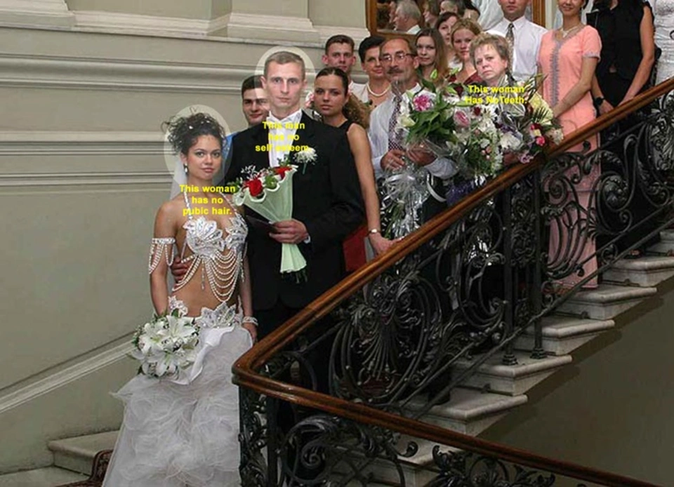 Неудачные свадебные платья