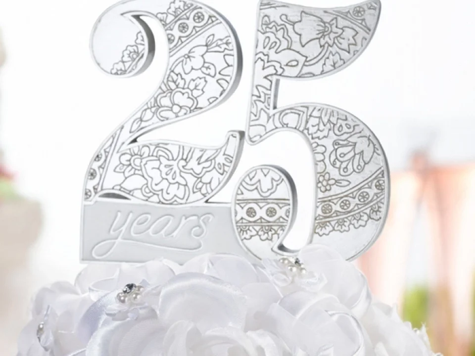 Поздравления с серебряной свадьбой 25