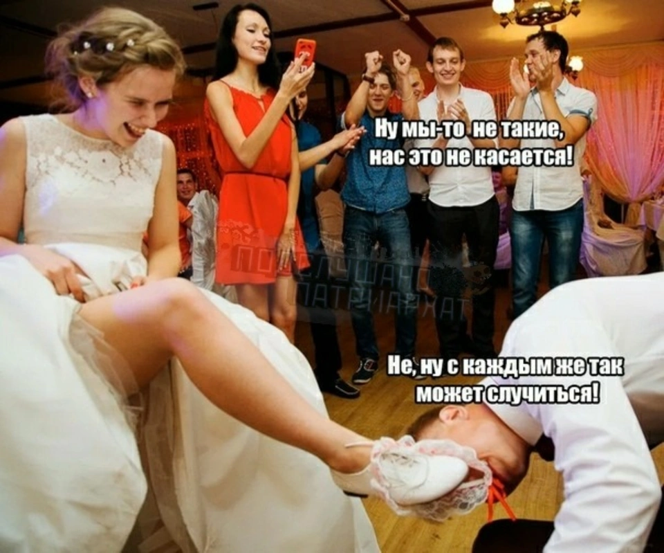 Самые смешные моменты на свадьбах