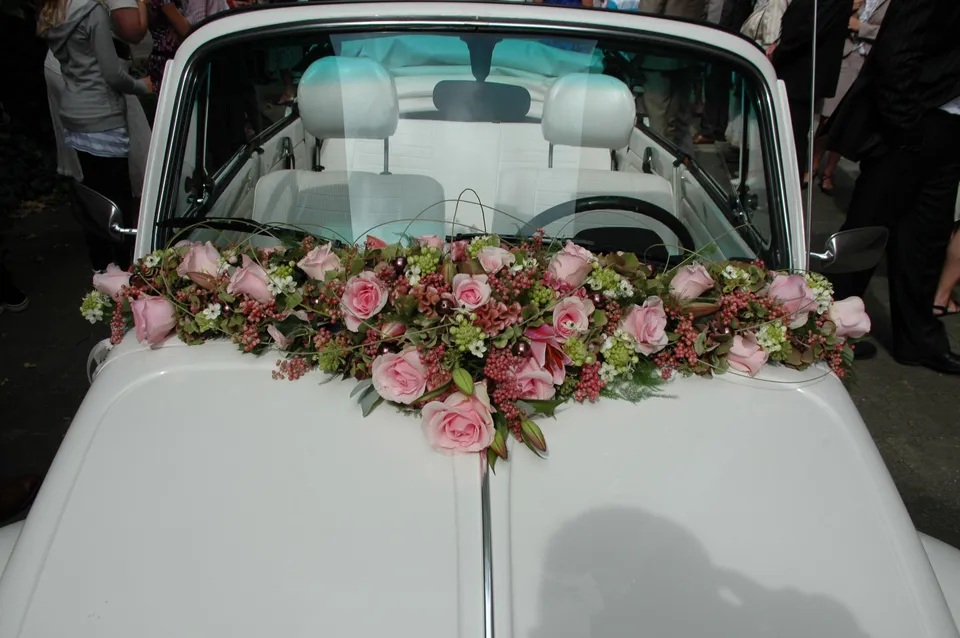 Украшения свадебные на машину