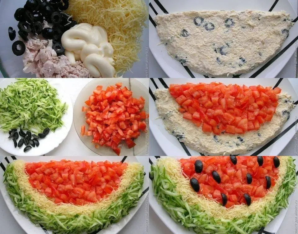 Вкусные рецепты салатов