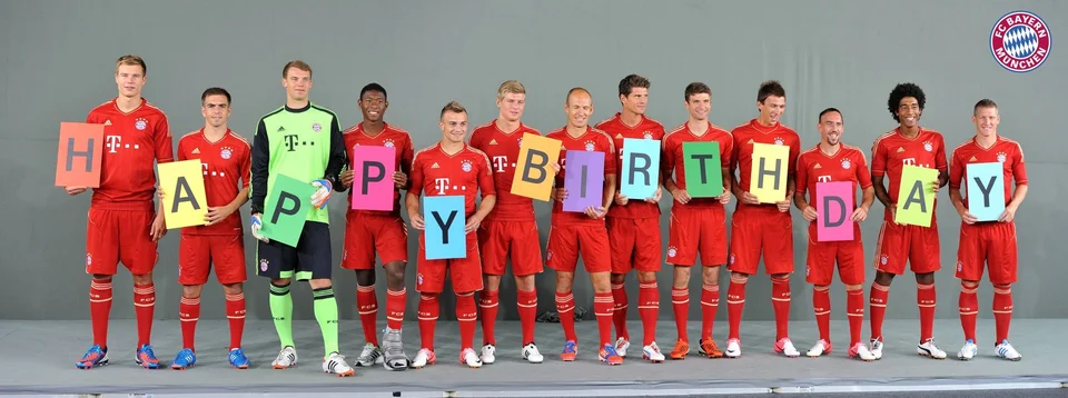 Поздравление с днём рождения футболисту