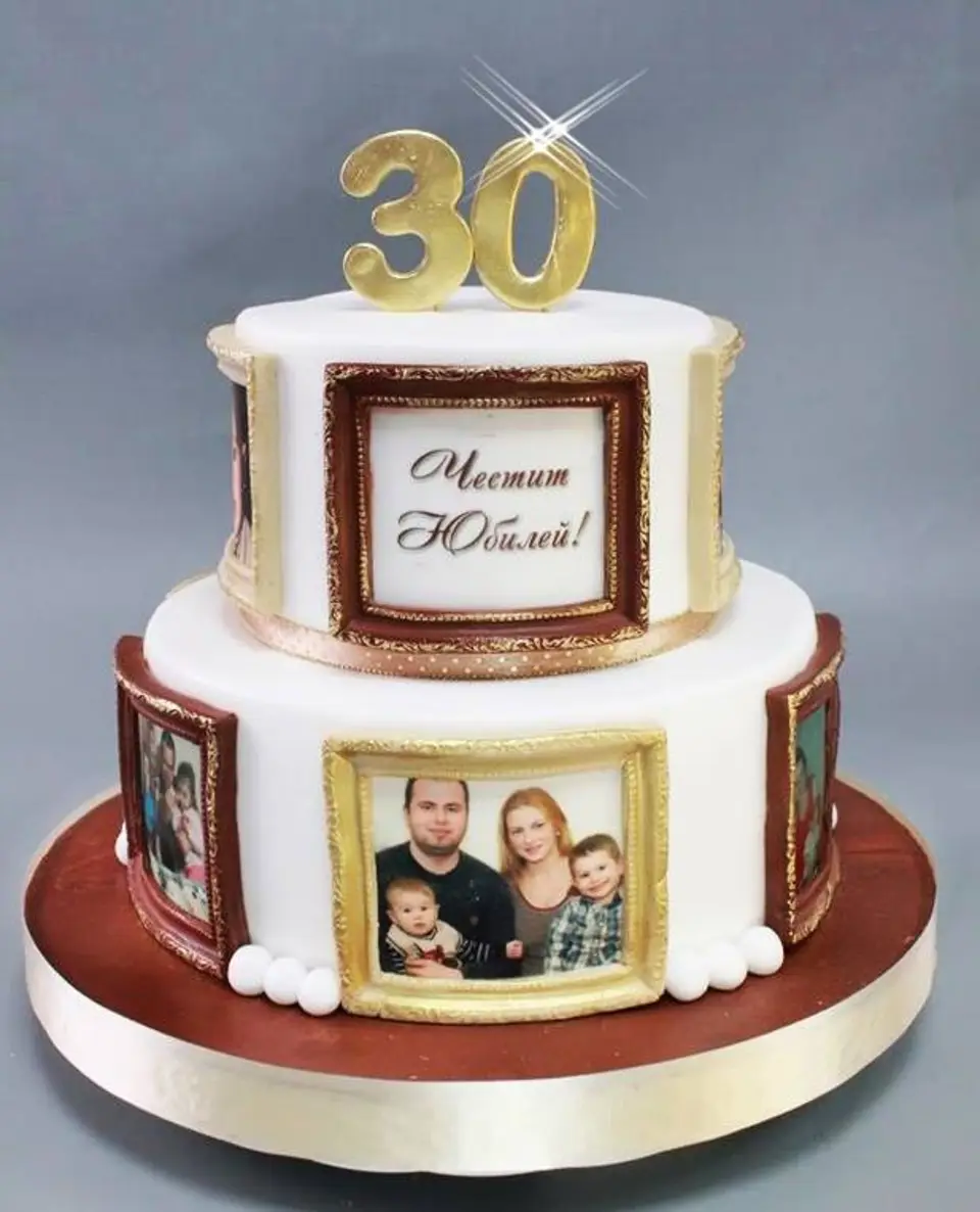 торт на юбилей мужу 30 лет фото