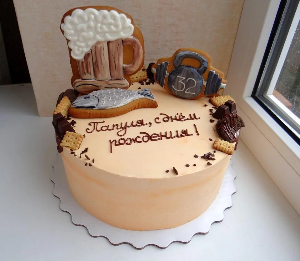 Торт мужчине на день рождения