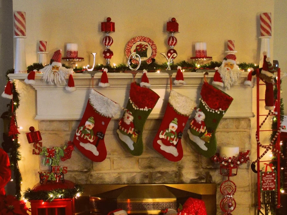 Рождественские украшения для дома