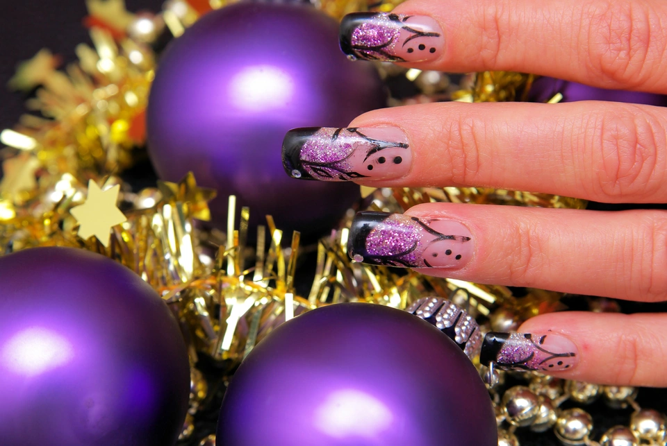 Красивые ногти на новый год
