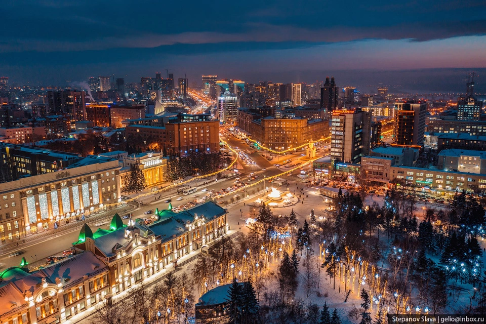 Новосибирск новогодняя столица