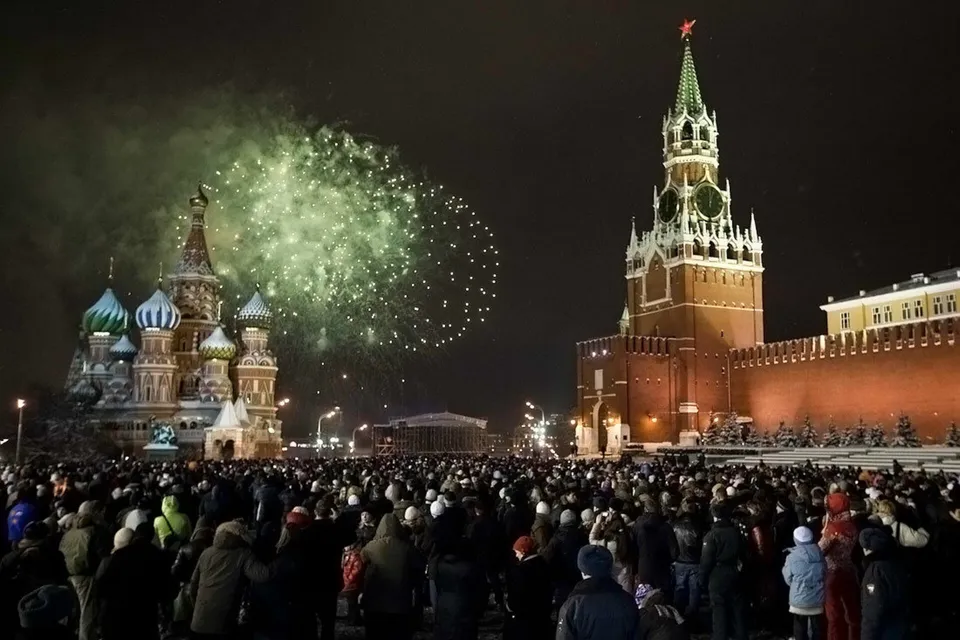 Новый год на красной площади