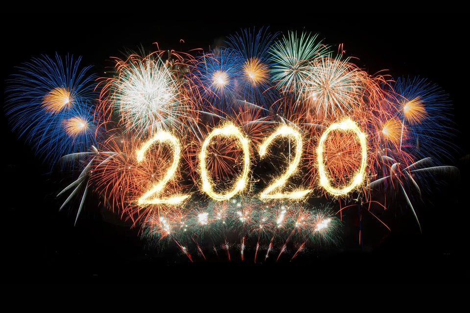 Салют на новый год 2020